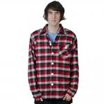 Check shirt school style red