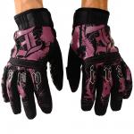 Pipe glove purple/black